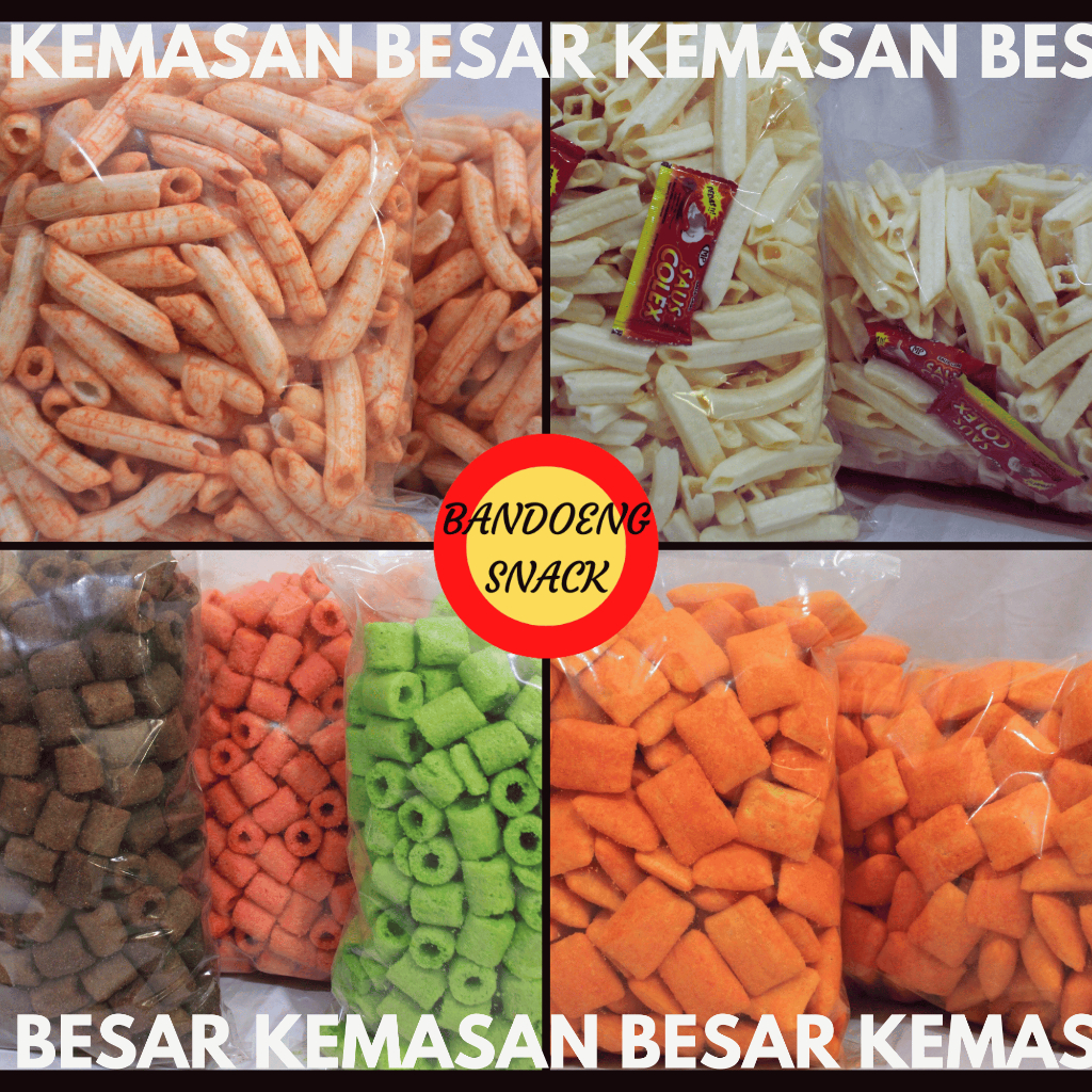 

CEMILAN SNACK KILOAN MAKANAN RINGAN 250 GRAM KEMASAN BESAR