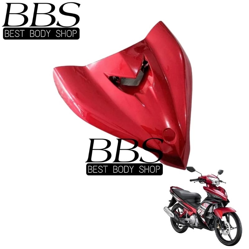 Cover Body Dasi Depan Yamaha Jupiter MX New | Bodi Tameng Dada Depan Jupiter MX New Warna Merah