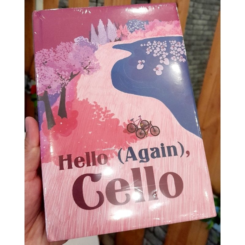Novel hello again cello hardcover sleeve original sealed