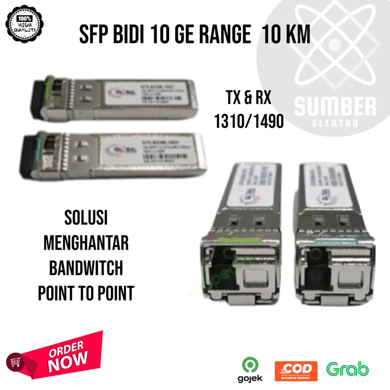SFP BIDI 10 KM RANGE 10 KM - GLOBAL