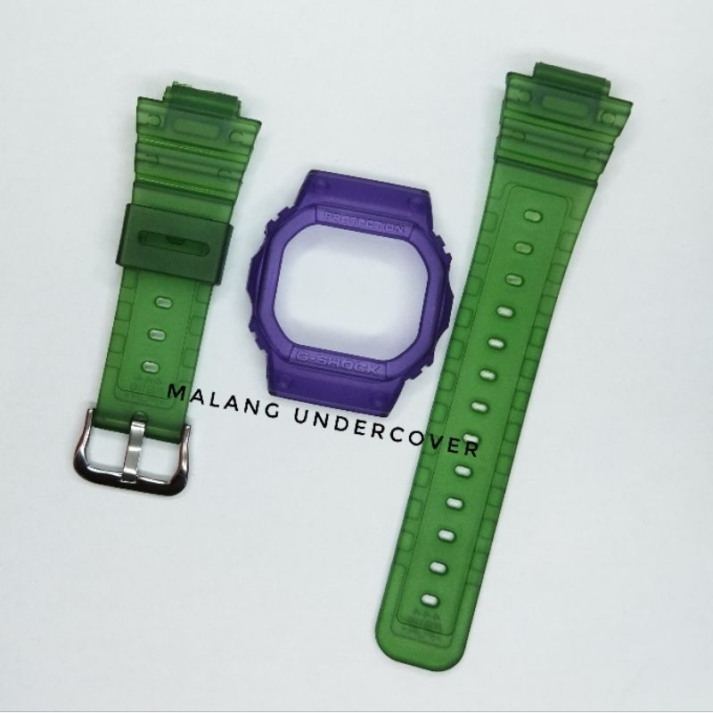 JOKER STRAP BEZEL BESEL CASIO GSHOCK DW 5600 GWX GRX GB 5600 GW 5000 JELLY DOFF MATTE