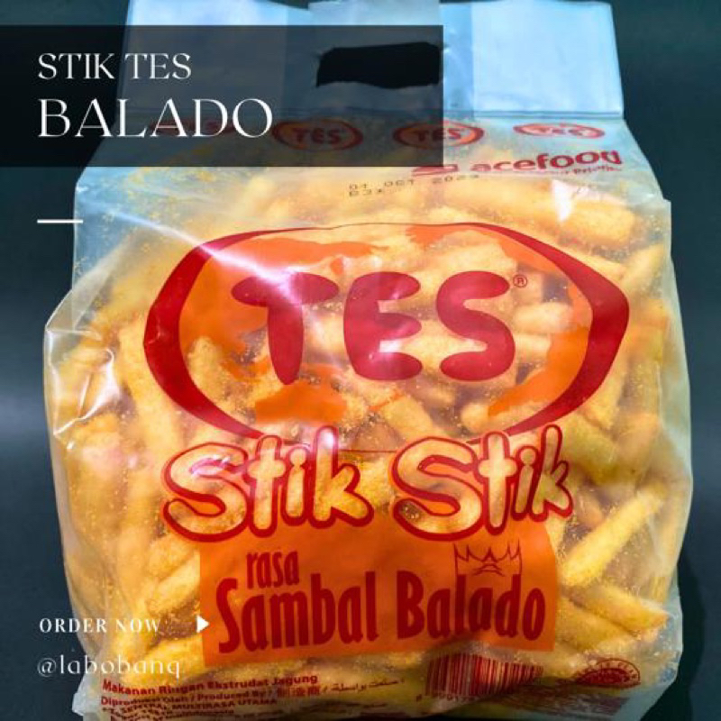 

SNACK STIK TES SAMBAL BALADO GURIH RENYAH