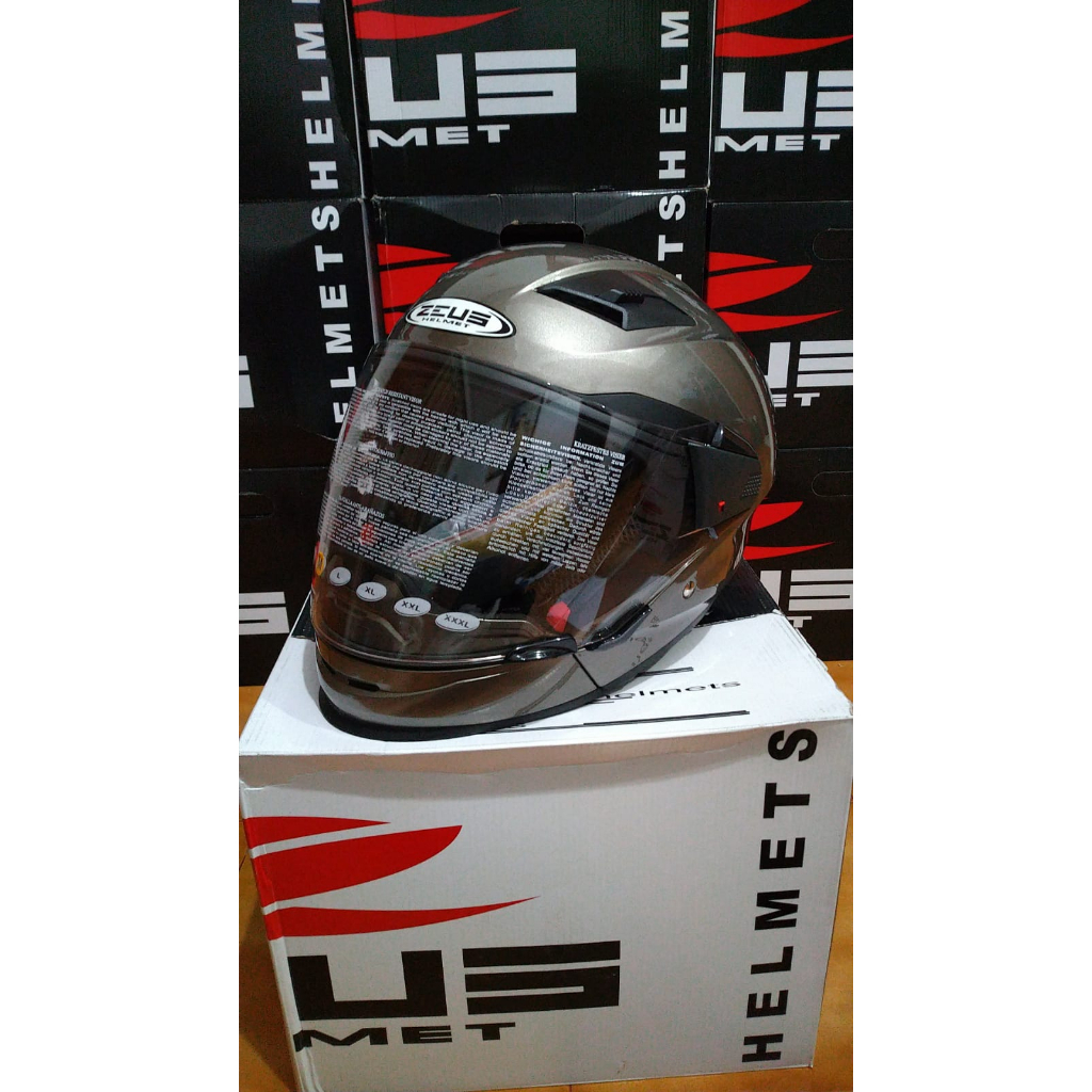 ZEUS HELM ZS 611C - DSIL - Full & Half Face (Double Visor)