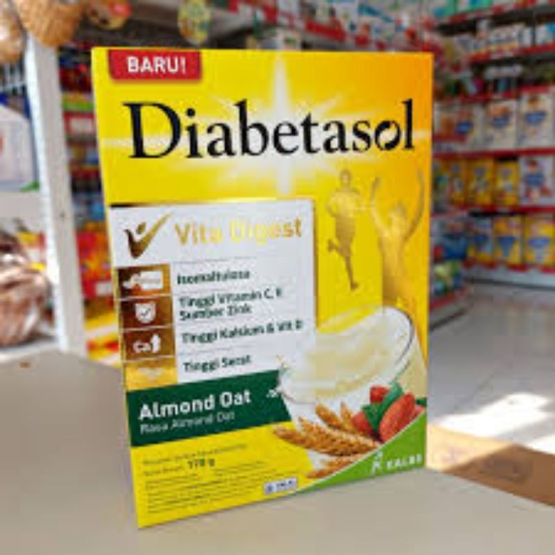 

DIABETASOL ALMOND OAT 170 GR