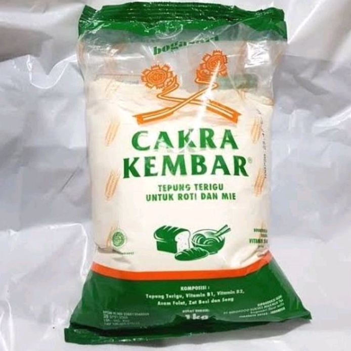 

Cakra Kembar Tepung Terigu 1kg