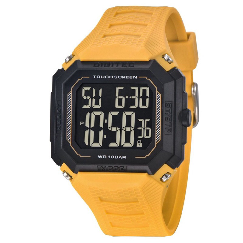 DIGITEC DS-8085T DS8085 8085 DG JAM TANGAN PRIA TOUCH SCREEN DIGITAL ORIGINAL 100% ANTI AIR GARANSI