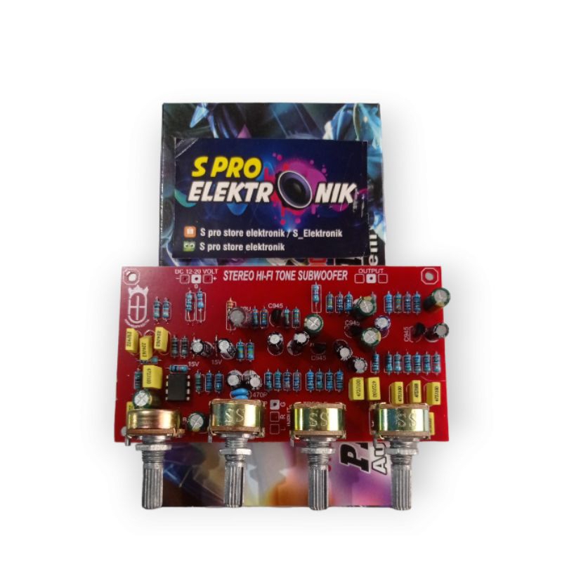 Tone control Stereo Subwoofer + Hifi