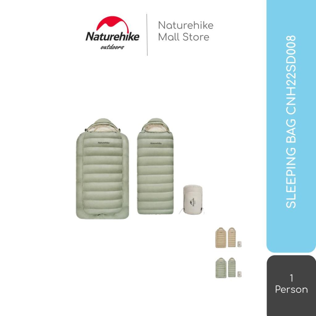 SLEEPING BAG / KANTONG TIDUR CAMPING SNOW WINTER NATUREHIKE CNH22SD008