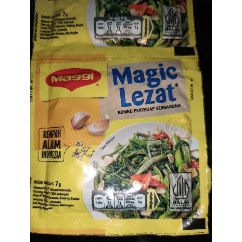 

Maggi Magic Lezat Sachet, Bumbu Penyedap Serbaguna