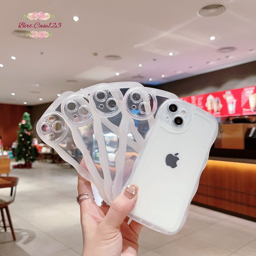 SOFTCASE SOFT SILIKON WAVE GELOMBANG CLEAR CASE BENING OPPO A15 A16 A58 A78 5G RENO 4F BC7747