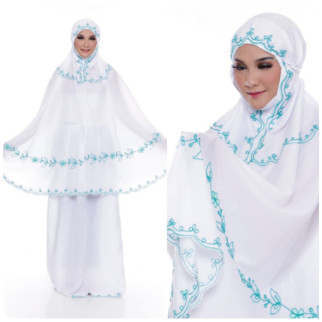 Termurah Mukena Bordir Manual Fatima - Arrasy69 - ,mukena traveling plus sajadah ,mukena shireen ,mu