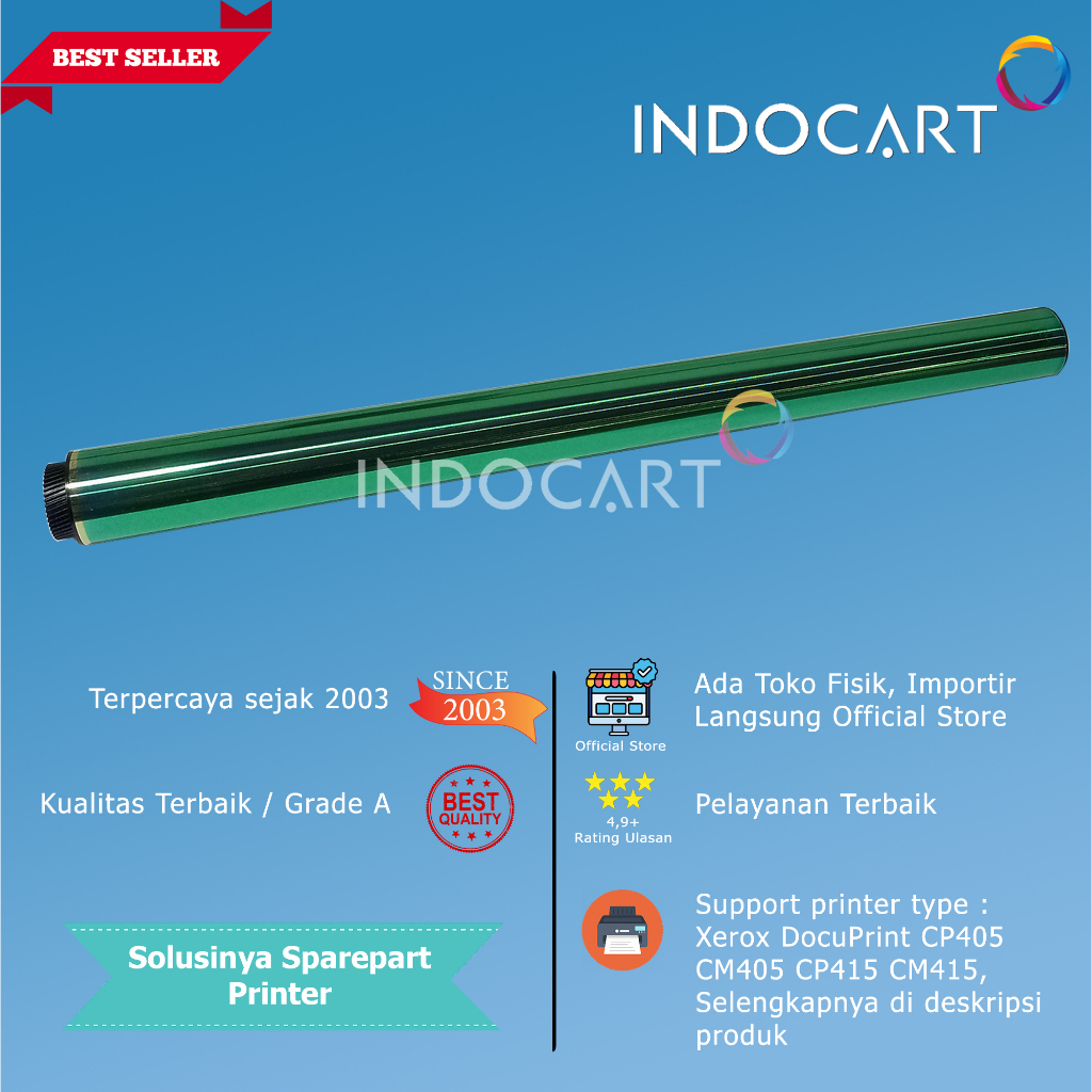 Indocart OPC Drum Glossy Xerox DocuPrint CP405 CM405 CP415 CM415