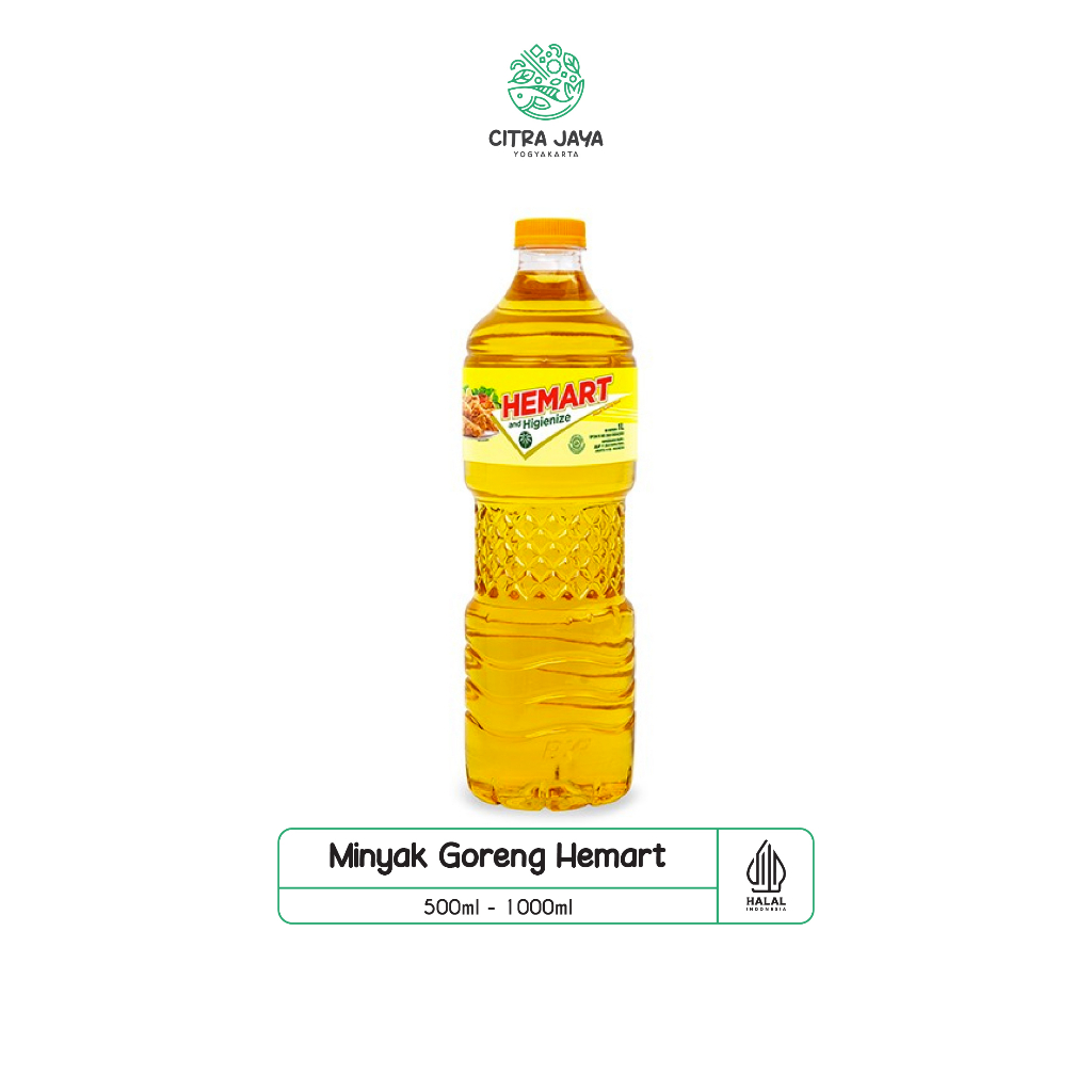 

Minyak Goreng Hemart 1000ml - Citra Jaya Yogyakarta