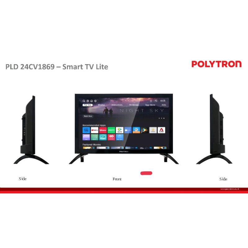 SMART TV POLYTRON 24 INCH 24CV1869