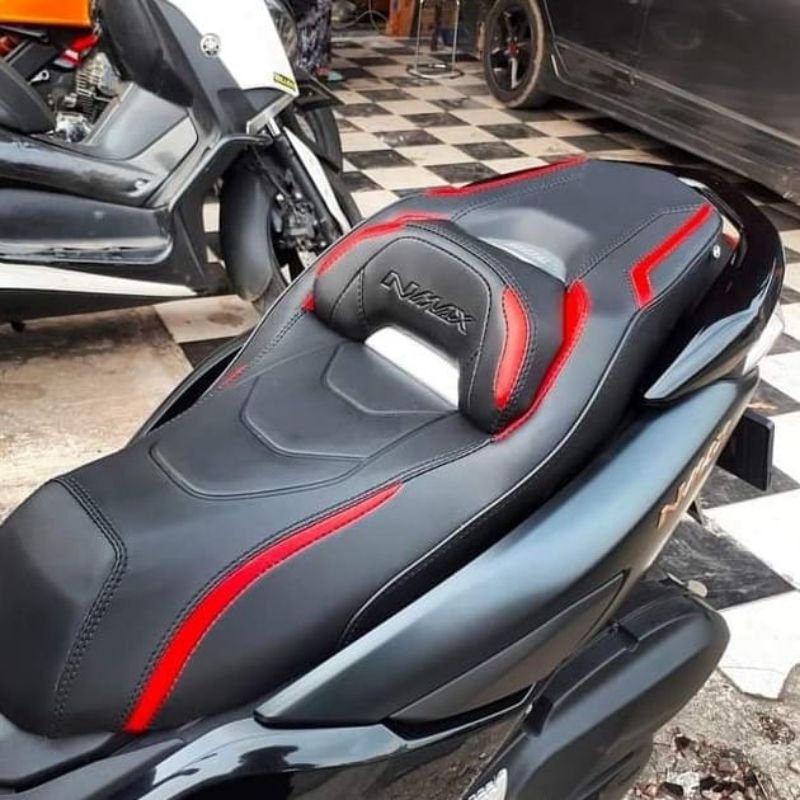 Jok Motor Custom Nmax Old 2015 New 2020 2022 2023 Modif Eropa Kulit MBtech Origanal