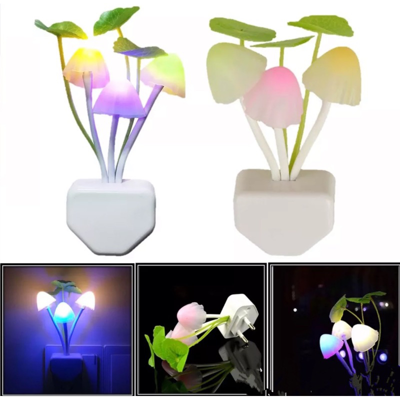 [ BATAM ] RS Lampu Tidur Jamur Avatar Sensor Mushroom Lamp LED Night Lampu Hias Kamar Colokan Dindin