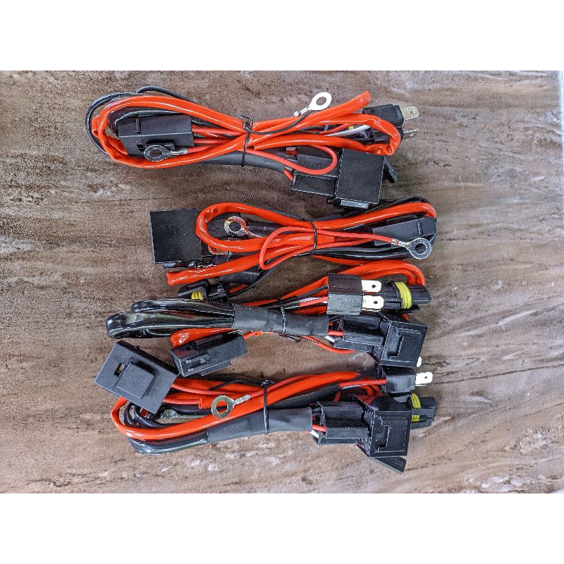 kabel relay set motor projektor biled daymaker