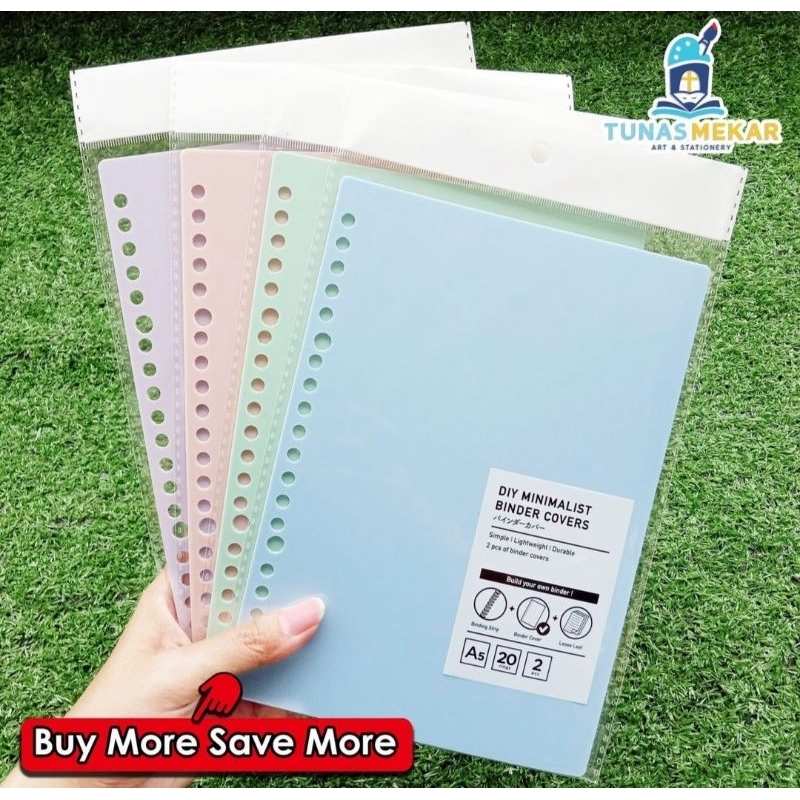 

Panmomo Binder Cover Minimalist A5 20Rings