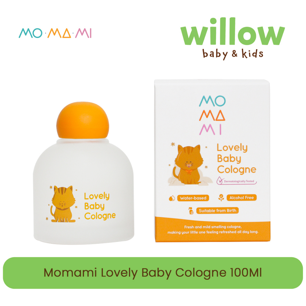 Cologne Anak-Anak - Momami Loveli Baby Cologne 100Ml