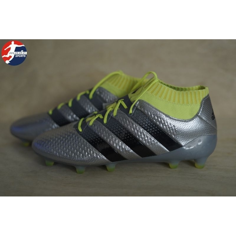 Sepatu Bola Adidas Ace 16.1 Primeknit Silver FG