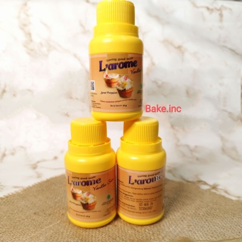 

[Bake.inc] Larome Vanilla Susu 50 g