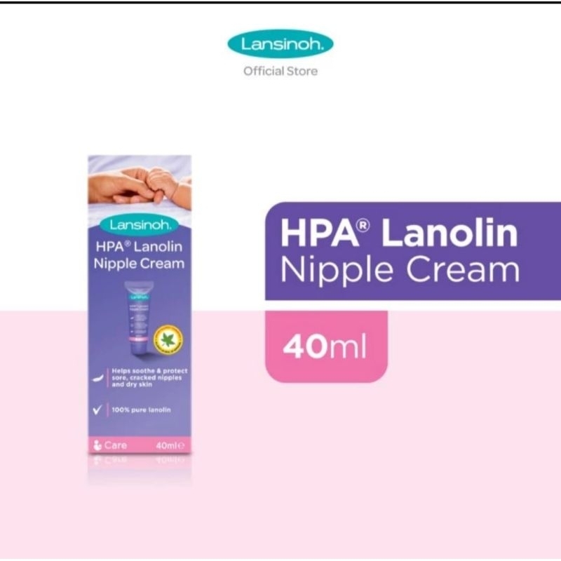 Lansinoh Lanolin Nipple Cream / Efektif atasi Puting Lecet