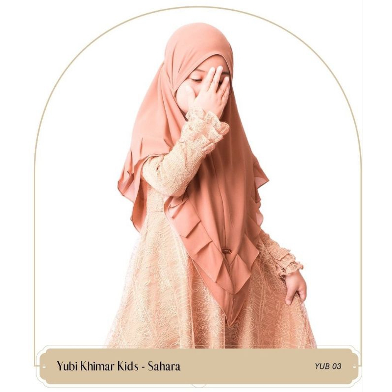 Yubi khimar kids by uwais hijab