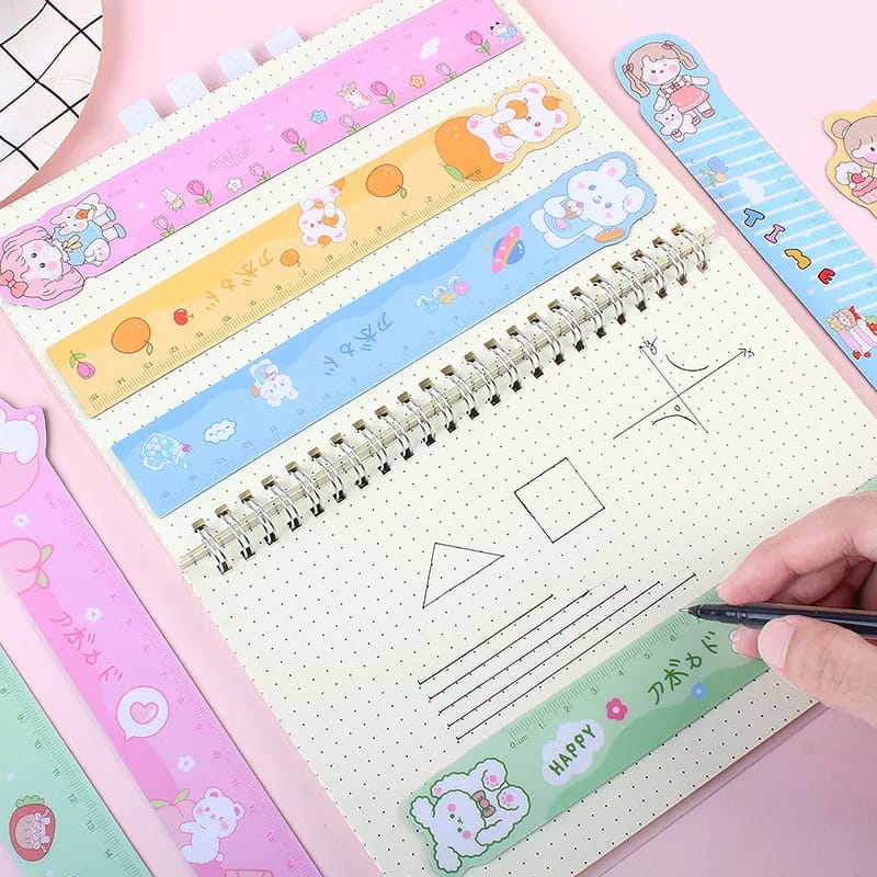 

Pengaris Lentur Flexible Magnet Motif Lucu Pengaris Anak Sekolah Ruler Penggaris Anak Sekolah Karakter Lucu Pengaris Plastik 15cm Motif Karakter alat tulis