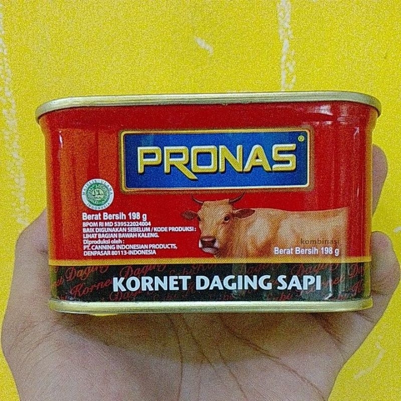 

Pronas Kornet Daging sapi 198G