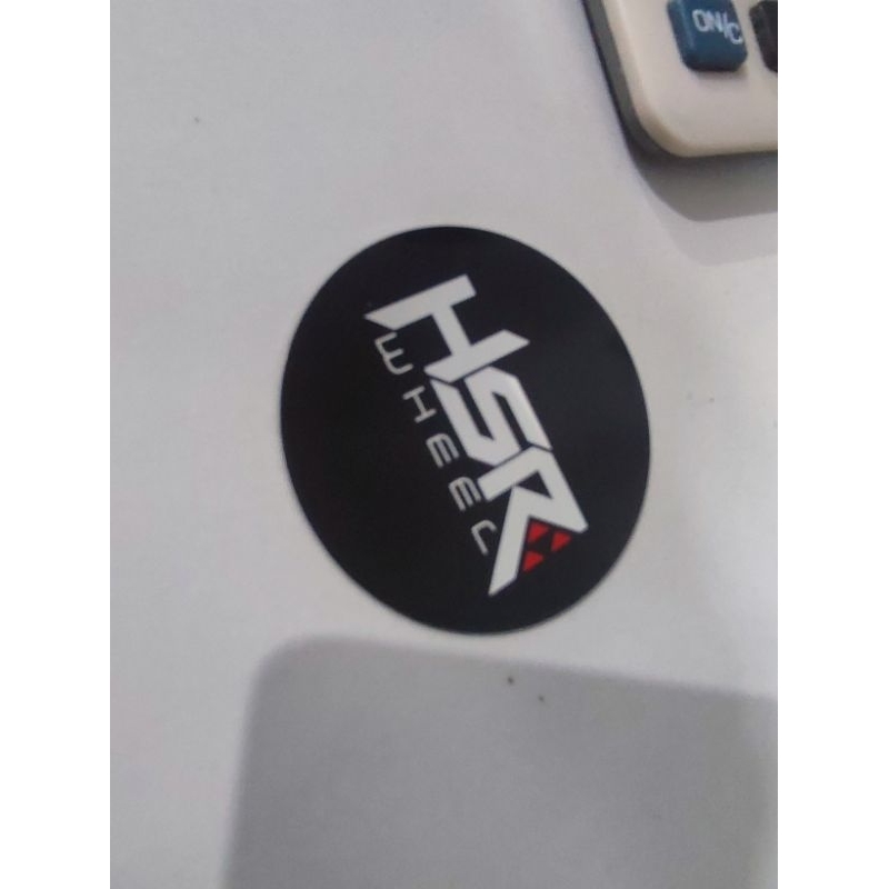 Emblem Velg Mobil Hsr Wheel // logo velg Hsr Wheel original Ukuran 6.1 cm