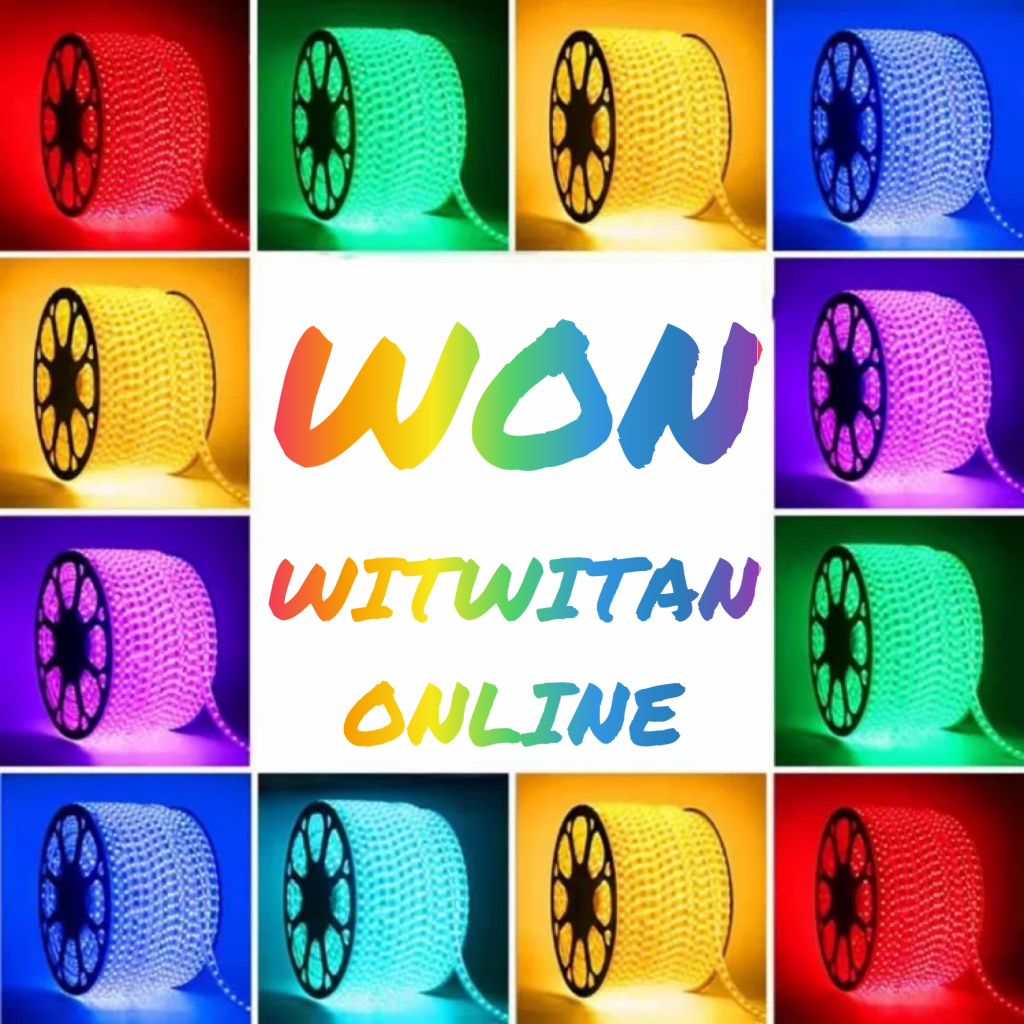 Lampu led strip 5050 selang waterproof