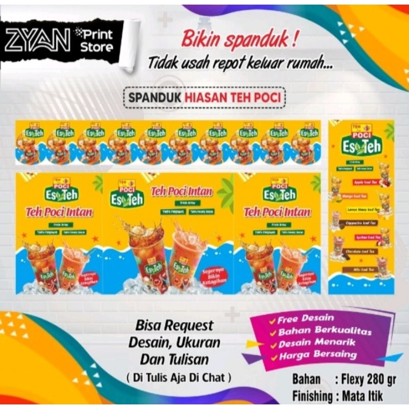 Spanduk Banner Es Teh