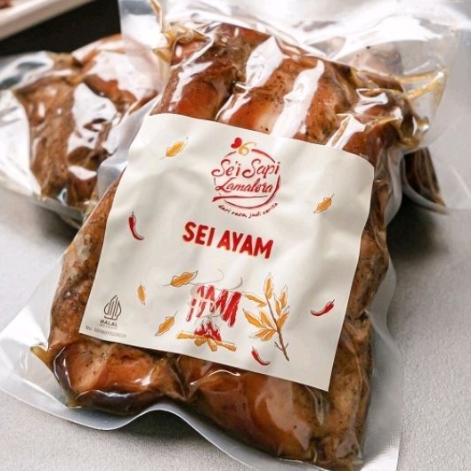 

Daging Ayam Asap Sei Lamalera - 250 gram