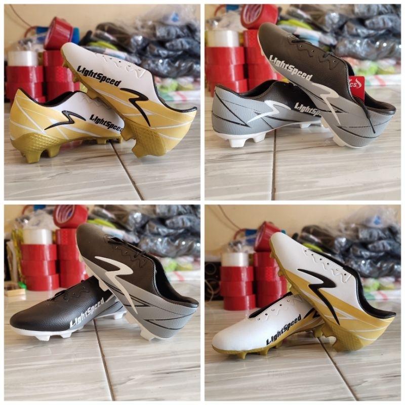 Sepatu Bola forte savage in Grey-Black electricity Grade Ori Made In Indo Grey-Black9u