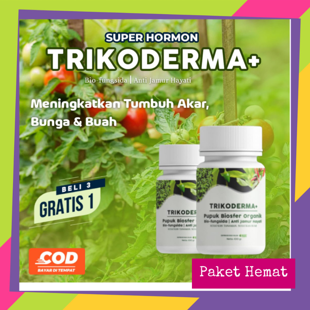 PUPUK TRIKODERMA BELI 3 GRATIS 1