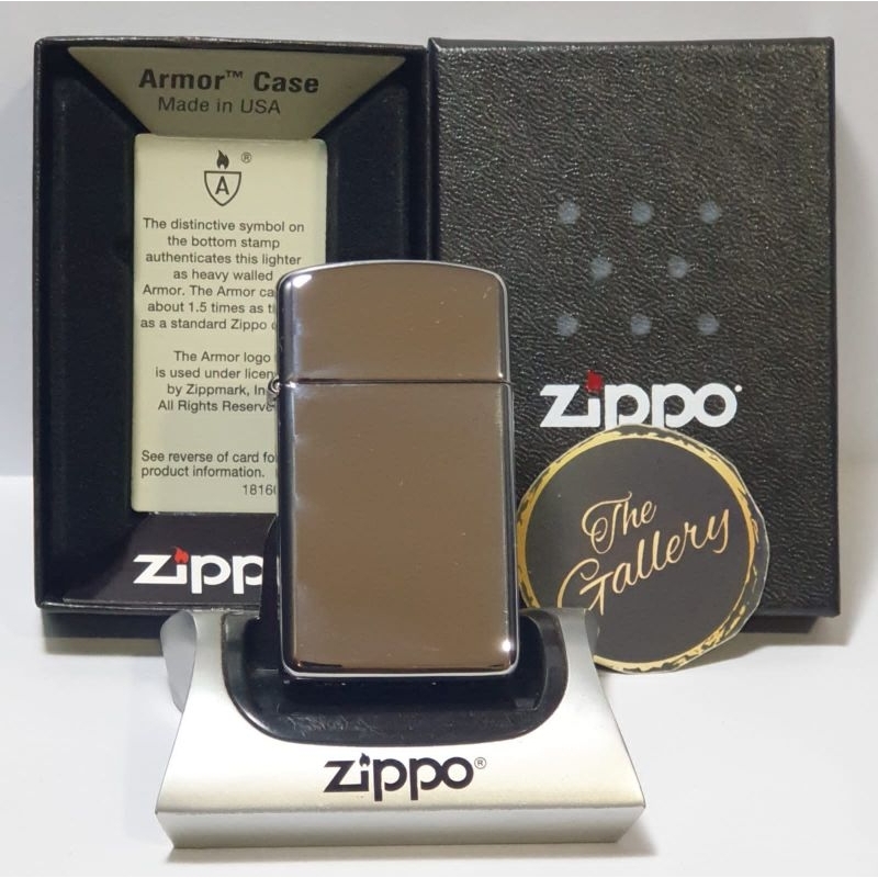 1606 ORIGINAL ZIPPO SLIM ARMOR HIGH POLISH CHROME