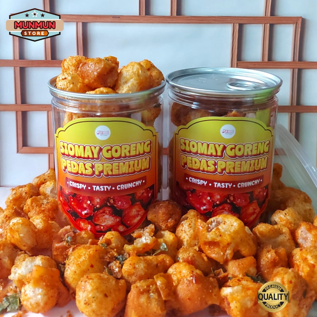 

Pet Can Siomay Goreng Kering Pedas Daun Jeruk Kriuk Kualitas Premium