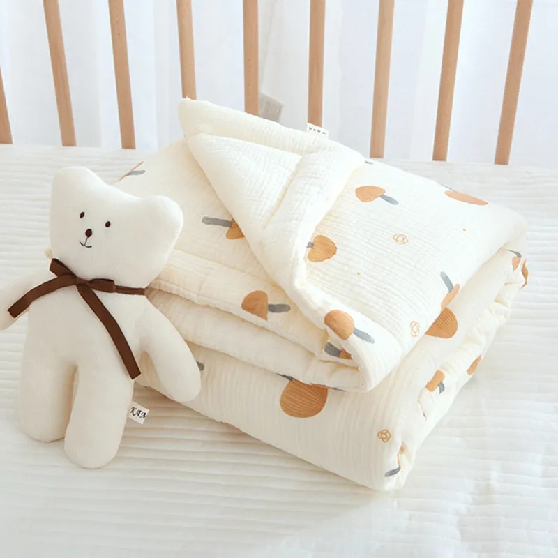 BIANCA - BEAR SERIES Selimut Anak Bahan Soy Bean Fiber Cotton Size 110cm x 130cm