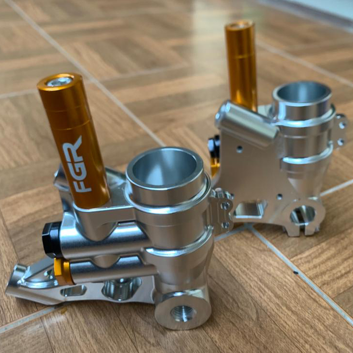 Bottom cnc billet USD r25, Xabre, ninja zx25r, CBR250RR