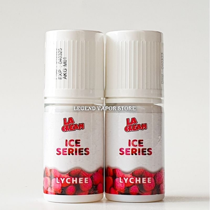 SALT NIC - LIQUID LA CREAM ICE SERIES LYCHEE 30ML 12MG AUTHENTIC