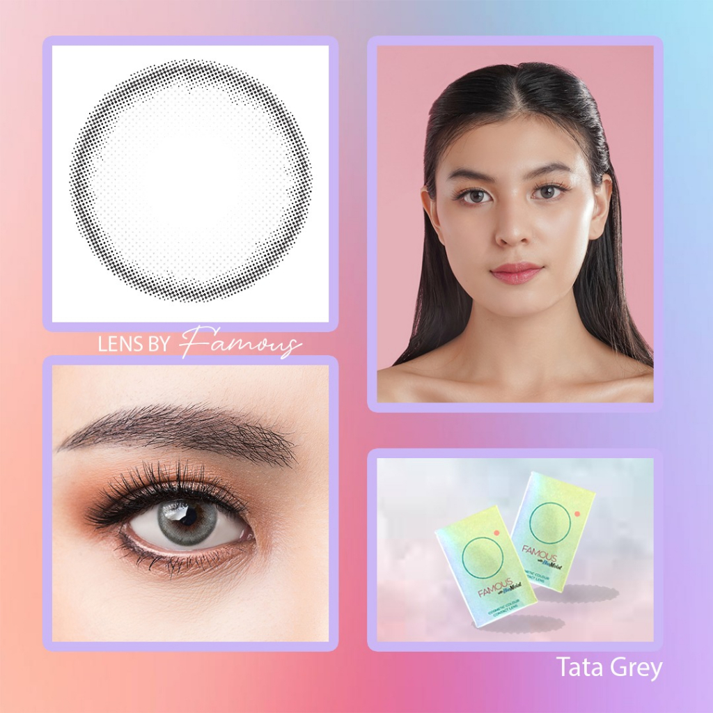 Famous With Biomoist Tata Grey Monthly Softlens Warna