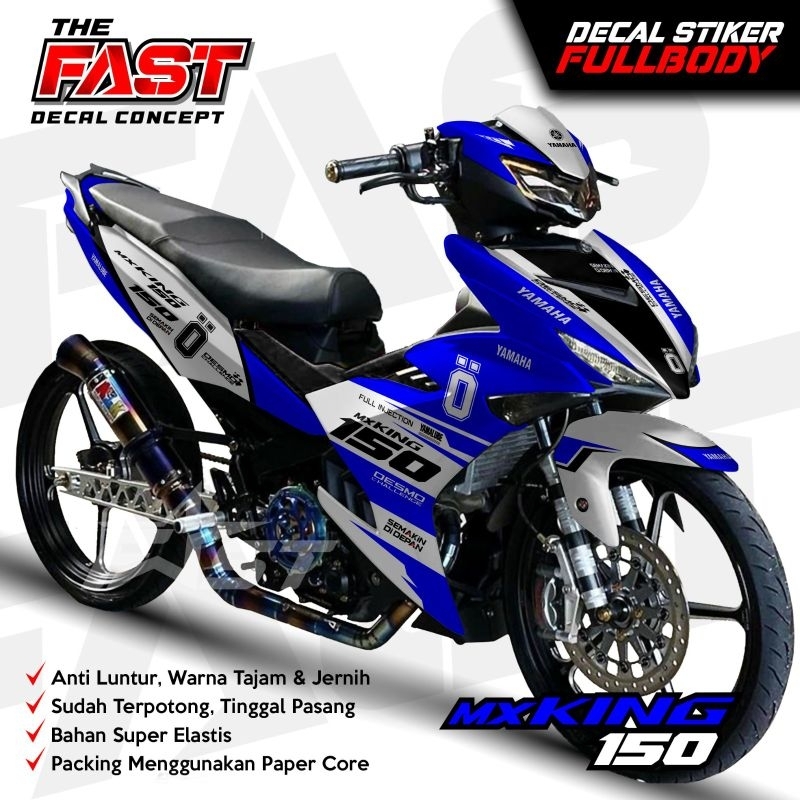 BISA COD decal stiker Mx King New stiker decal variasi motor mx king new150 full body stiker motor M