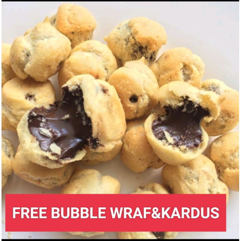 

Soes Coklat 250gr#Soes kering Coklat lumer#free kardus&bubblewraf