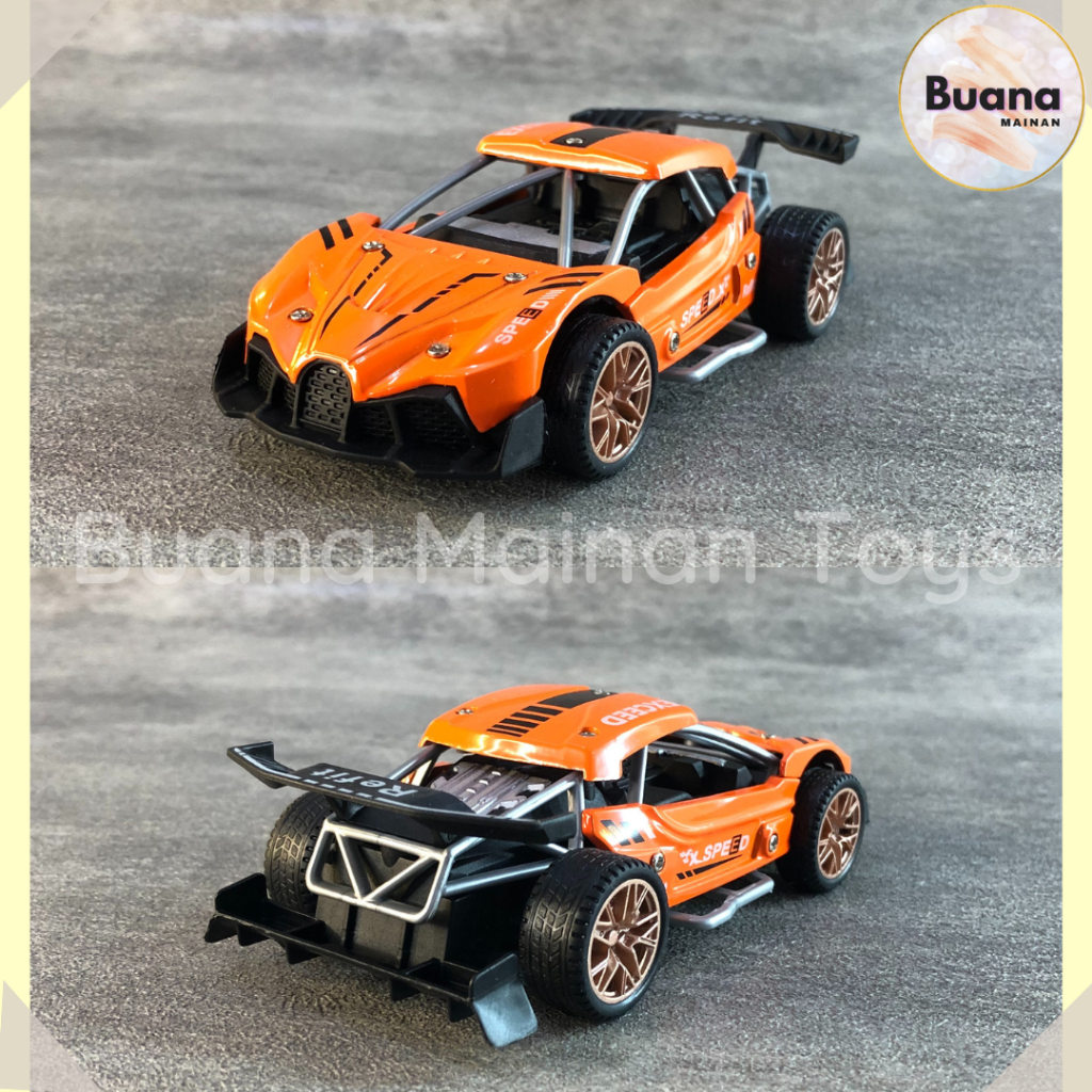 DIECAST METAL MODEL SPORT MODIFIED RACING TRACK CARS 451A MAINAN MOBIL MOBILAN ANAK SPORTY OFFROAD