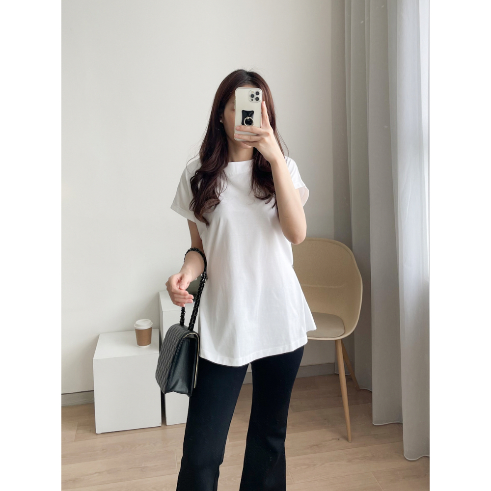 Kadaka T-0165 Top Atasan Variasi Kancing Cotton Comfy