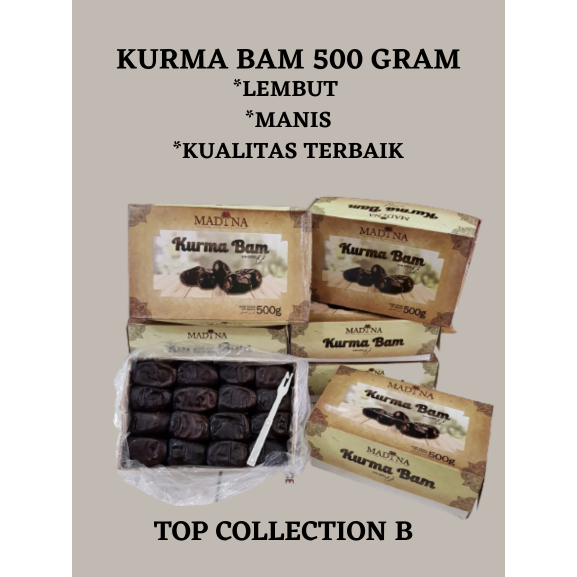 

KURMA BAM 500 GRAM
