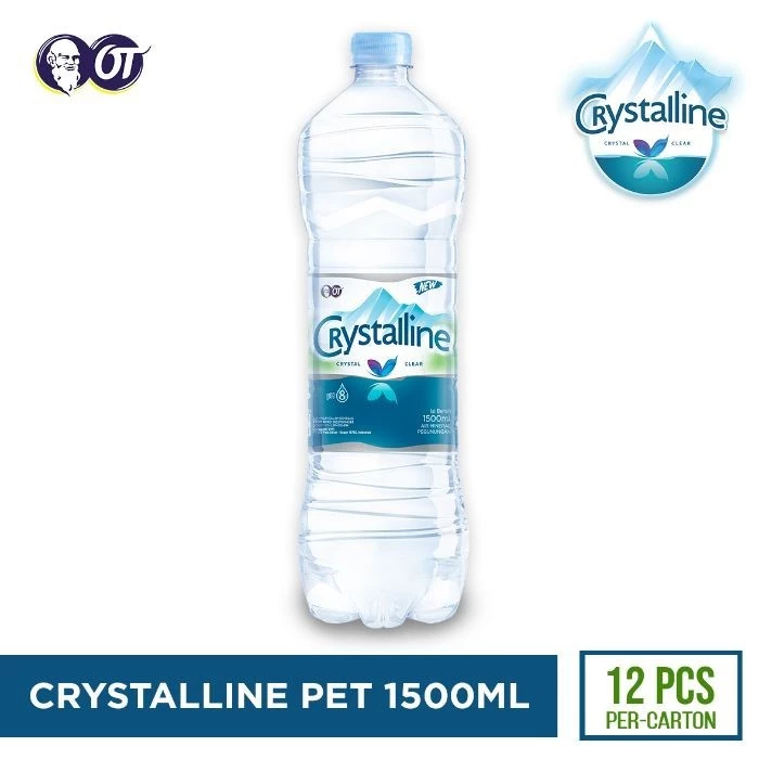 

Crystalin Air Minum Mineral 1.5 Liter 1 Dus Isi 12 Botol