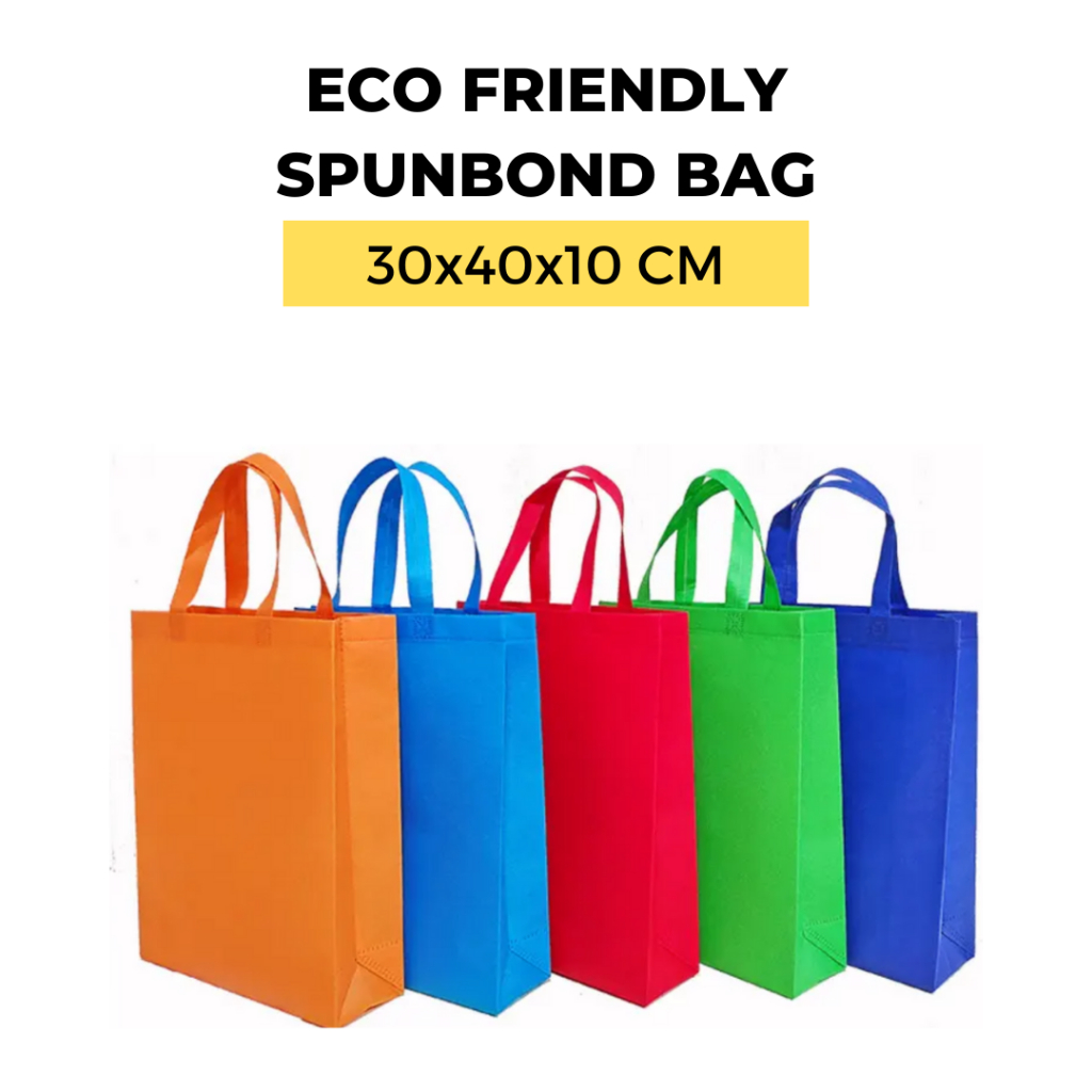 

eco friendly goodie bag tali / spunbond tali besar 30x40x10 cm