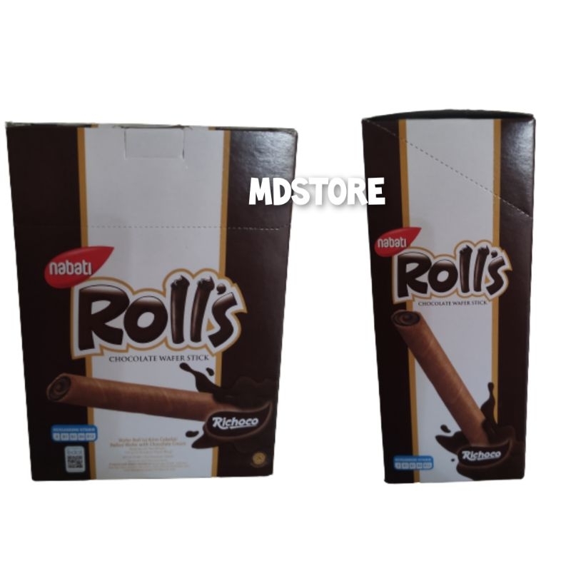 

Nabati Rolls Keju dan coklat 6g (20pcsx6bok)