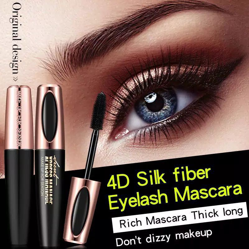 MASKARA WATERPROOF HENG FEI 4D SILK FIBER EYELASH MASKARA